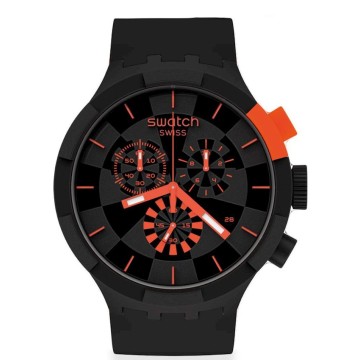 RELOJ SWATCH CHECKPOINT RED