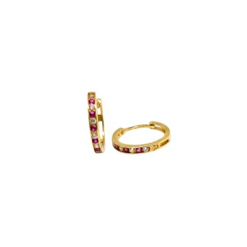 CANDONGAS EN ORO 18K